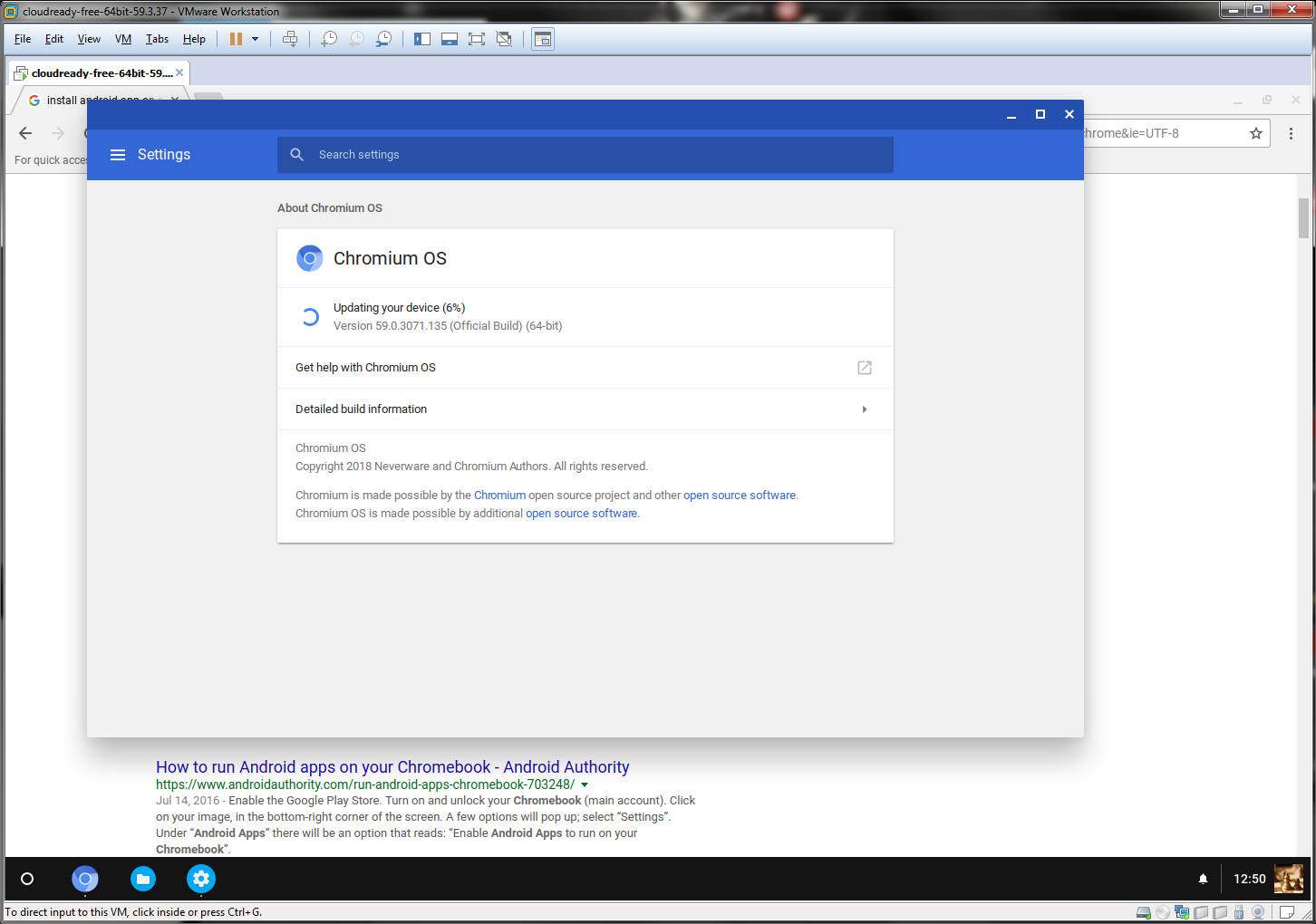Chrome os x64 download iso